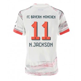 Bayern Munich Nicolas Jackson #11 Uit tenue Dames 2025-26 Korte Mouw